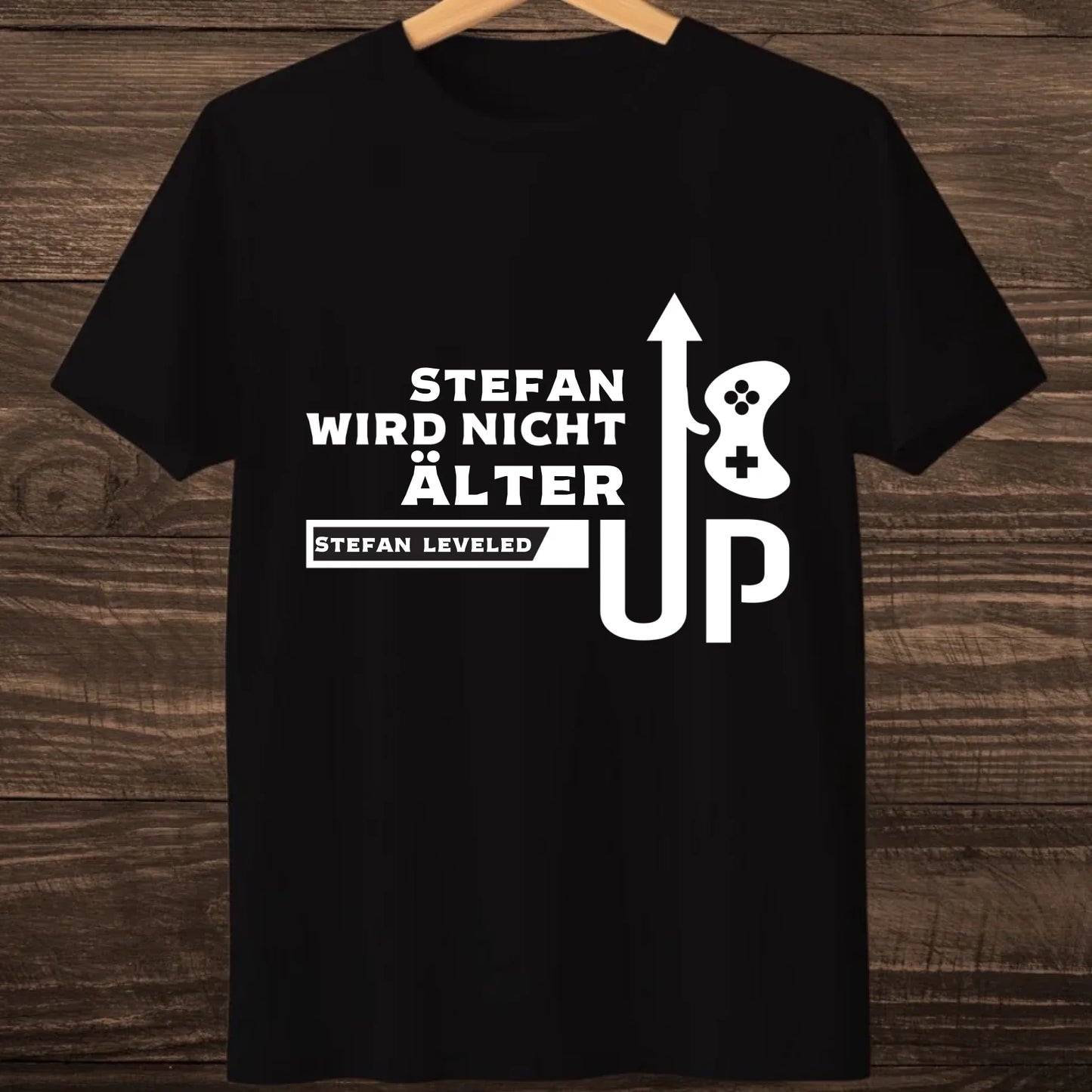 hanging thsirt mock up black