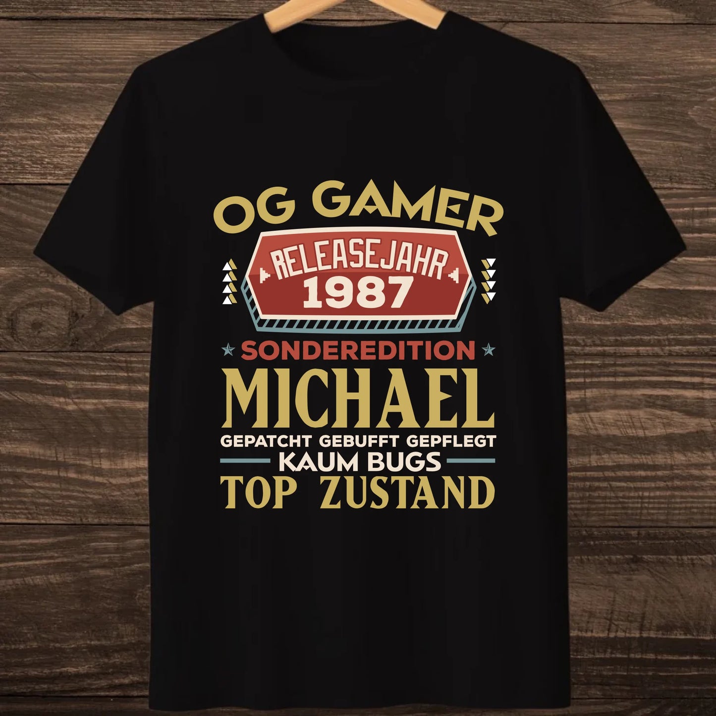 hanging thsirt mock up black