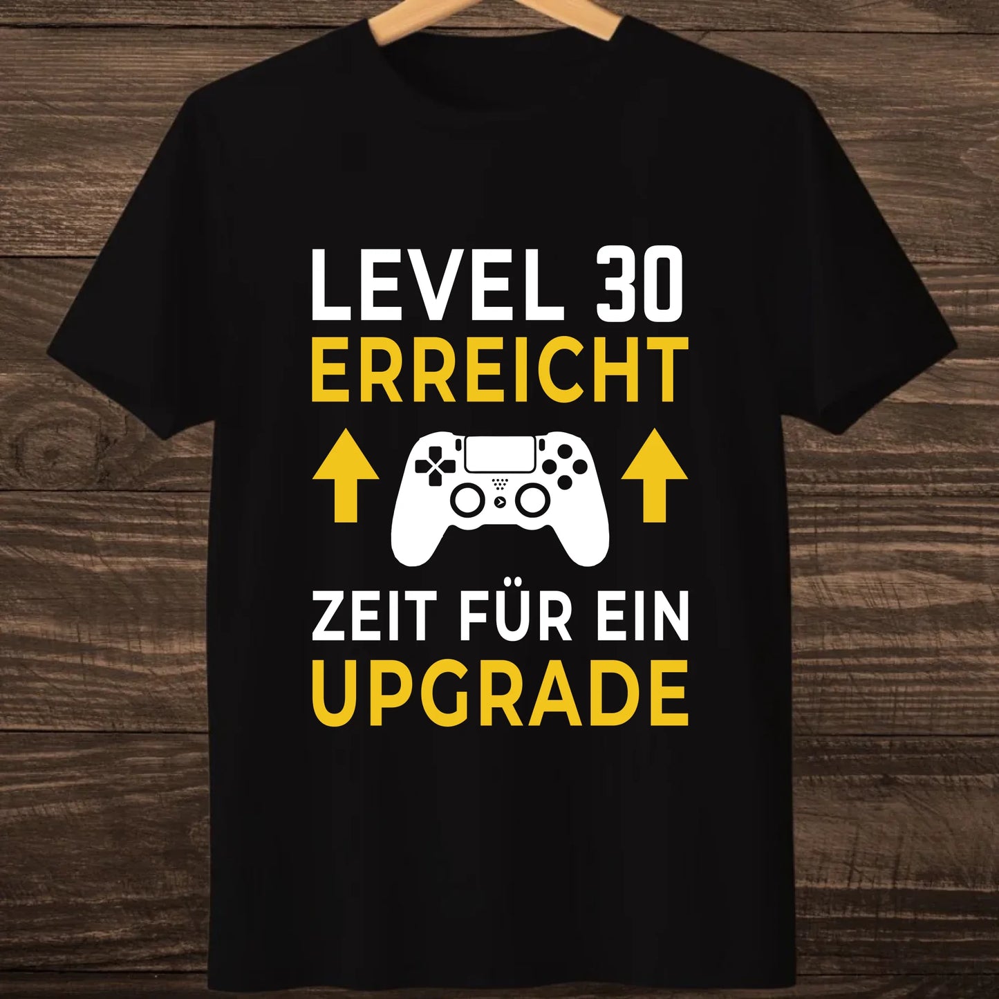 hanging thsirt mock up black