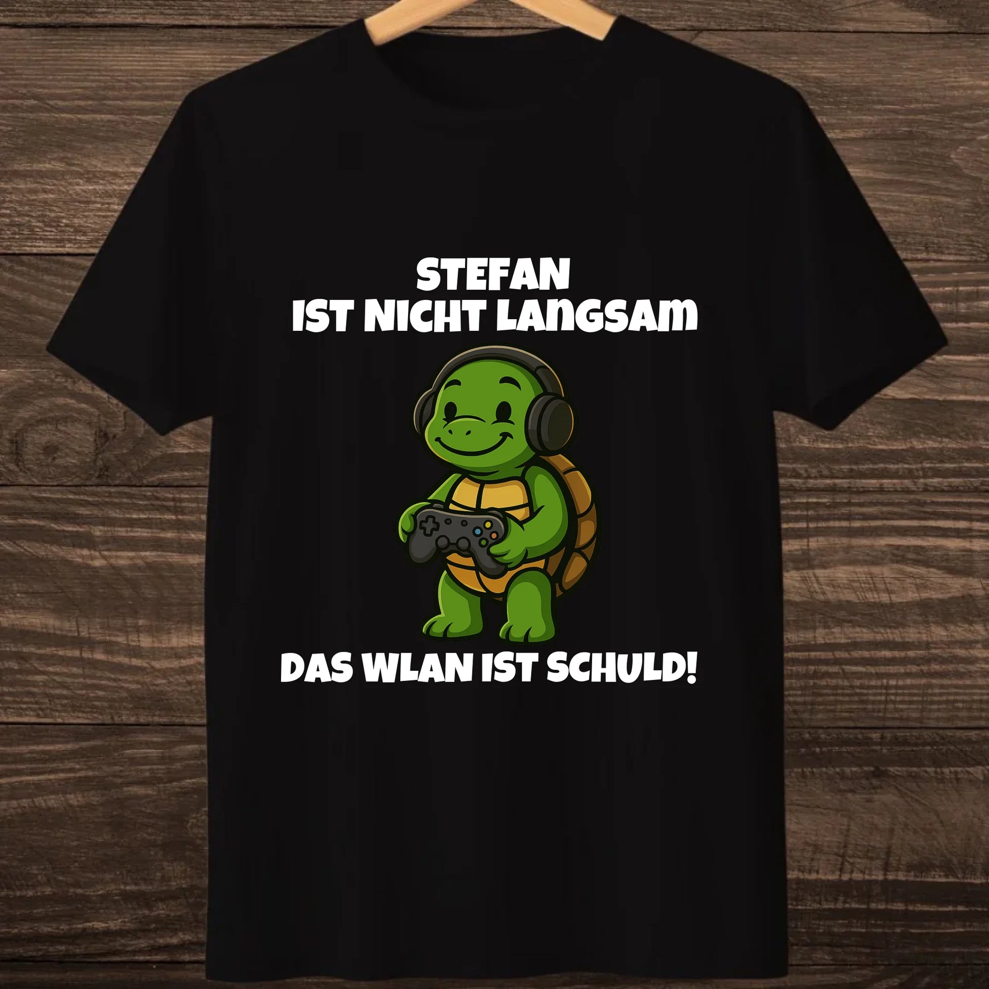 hanging thsirt mock up black